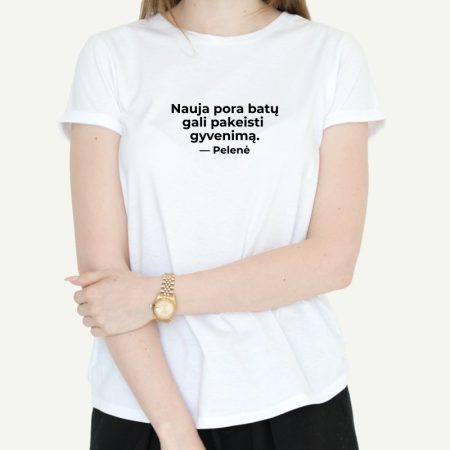 Marškinėliai "Nauja pora batų"