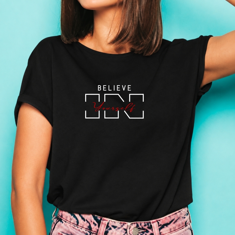 Marškinėliai "Believe in yourself"