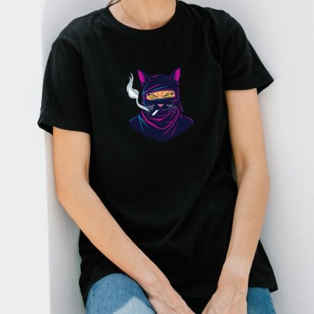 Marškinėliai "Katė nindzė"