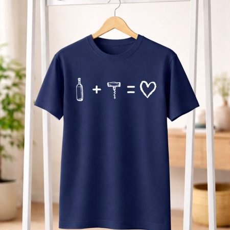 Marškinėliai "Mėgstu vyną"