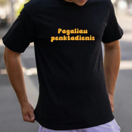 Marškinėliai "Pagaliau penktadienis"