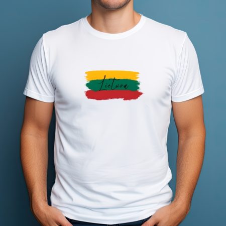 Marškinėliai "Trispalvė"